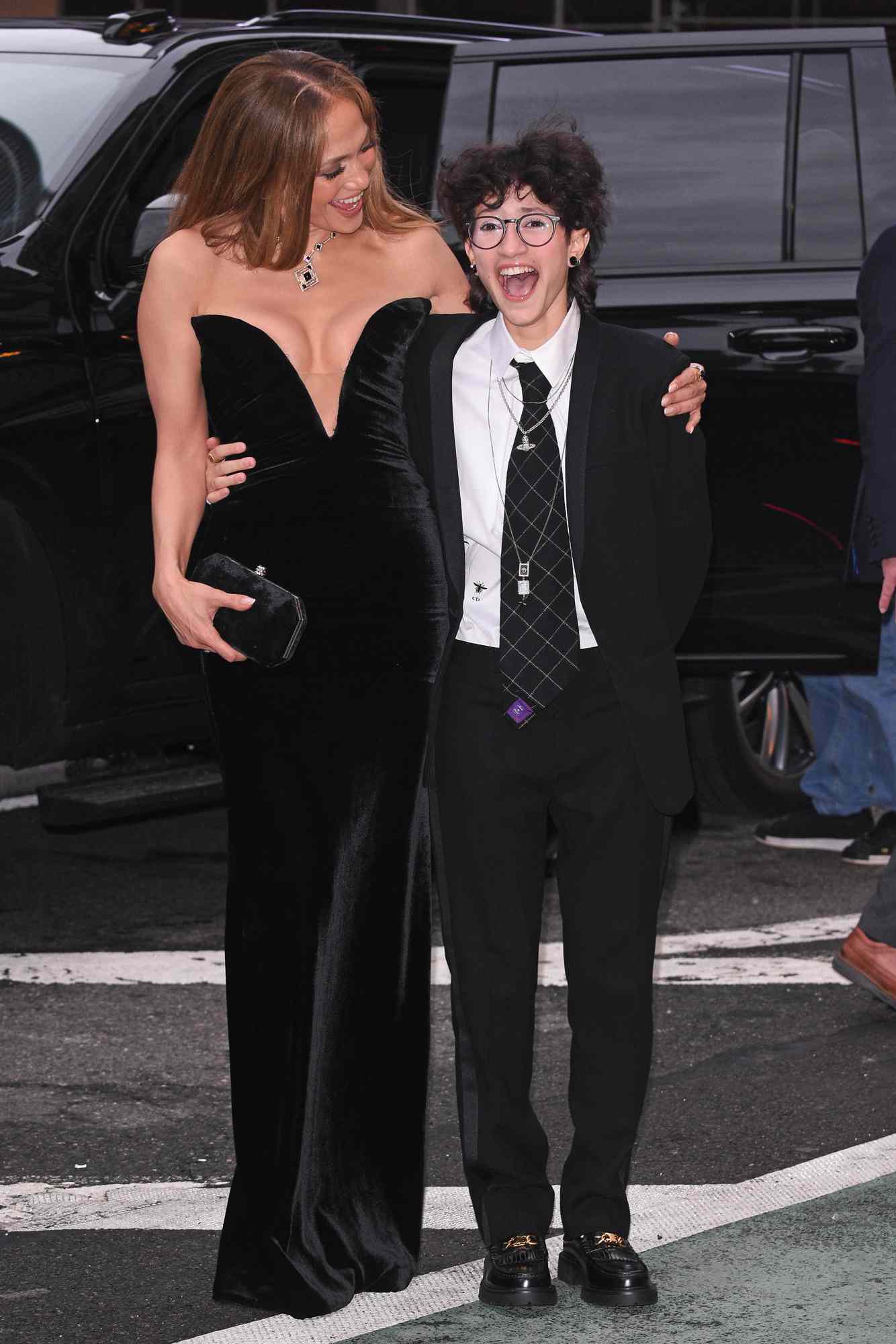 Jennifer Lopez and Emme Muniz