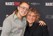JoJo Siwa and Kath Ebbs attend the Australian premiere of