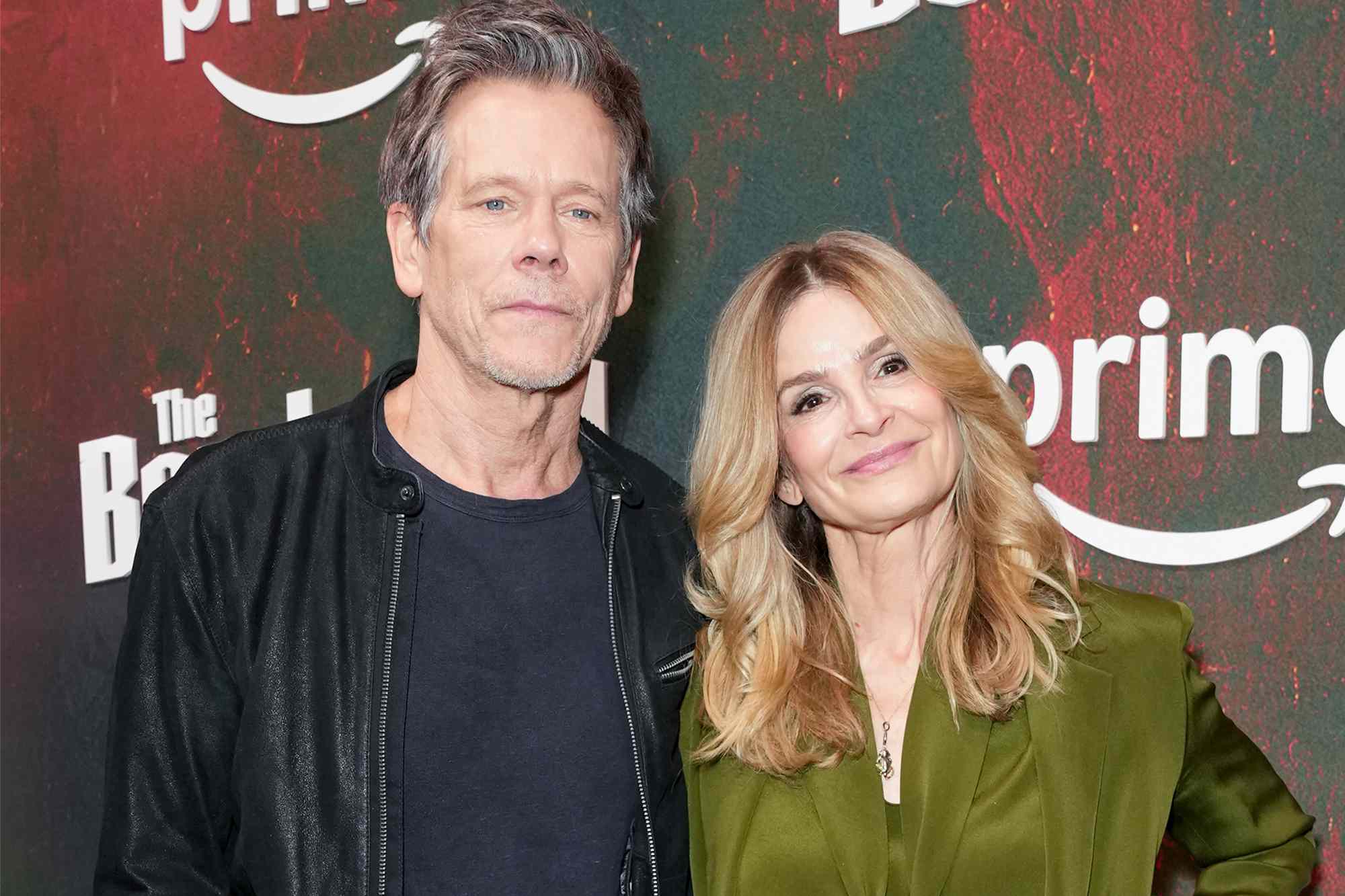 Kevin Bacon, Kyra Sedgwick at Prime Video's "The Bondsman" Premiere held at Village East by Angelika theater on March 31, 2025 in New York, New York. 