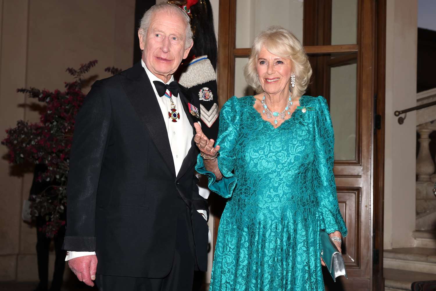 King Charles III and Queen Camilla during their State visit to Italy