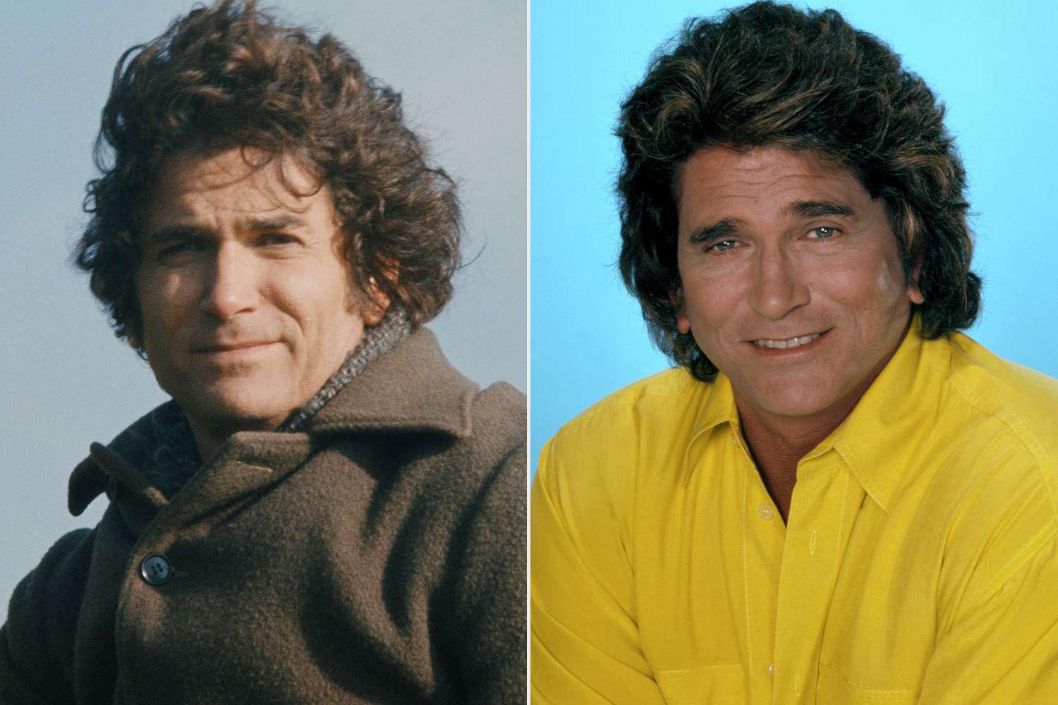 Michael Landon as Charles Philip Ingalls, Little House on the Prairie; Michael Landon as Jonathan Smith, Highway to Heaven