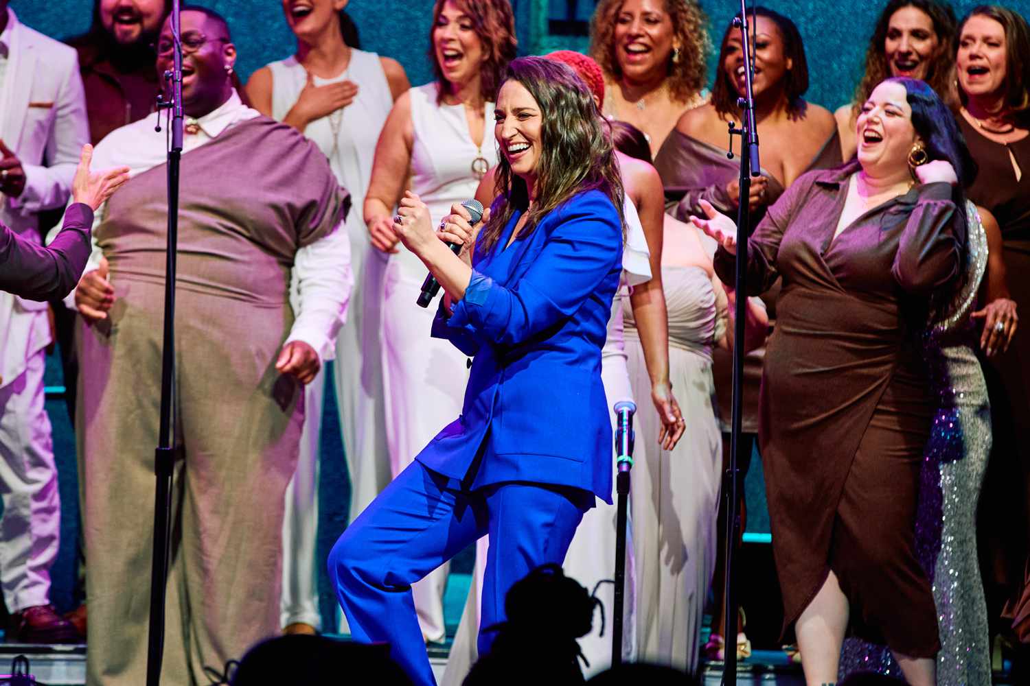 Sara Bareilles and Broadway Inspirational Voices