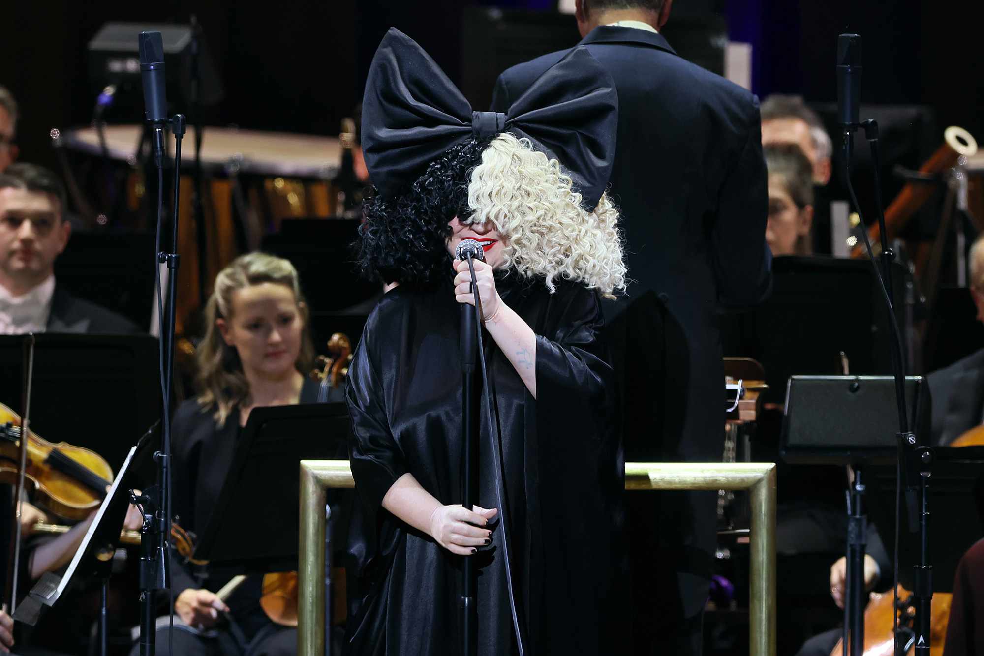 Sia performs during the 2024 ADL 