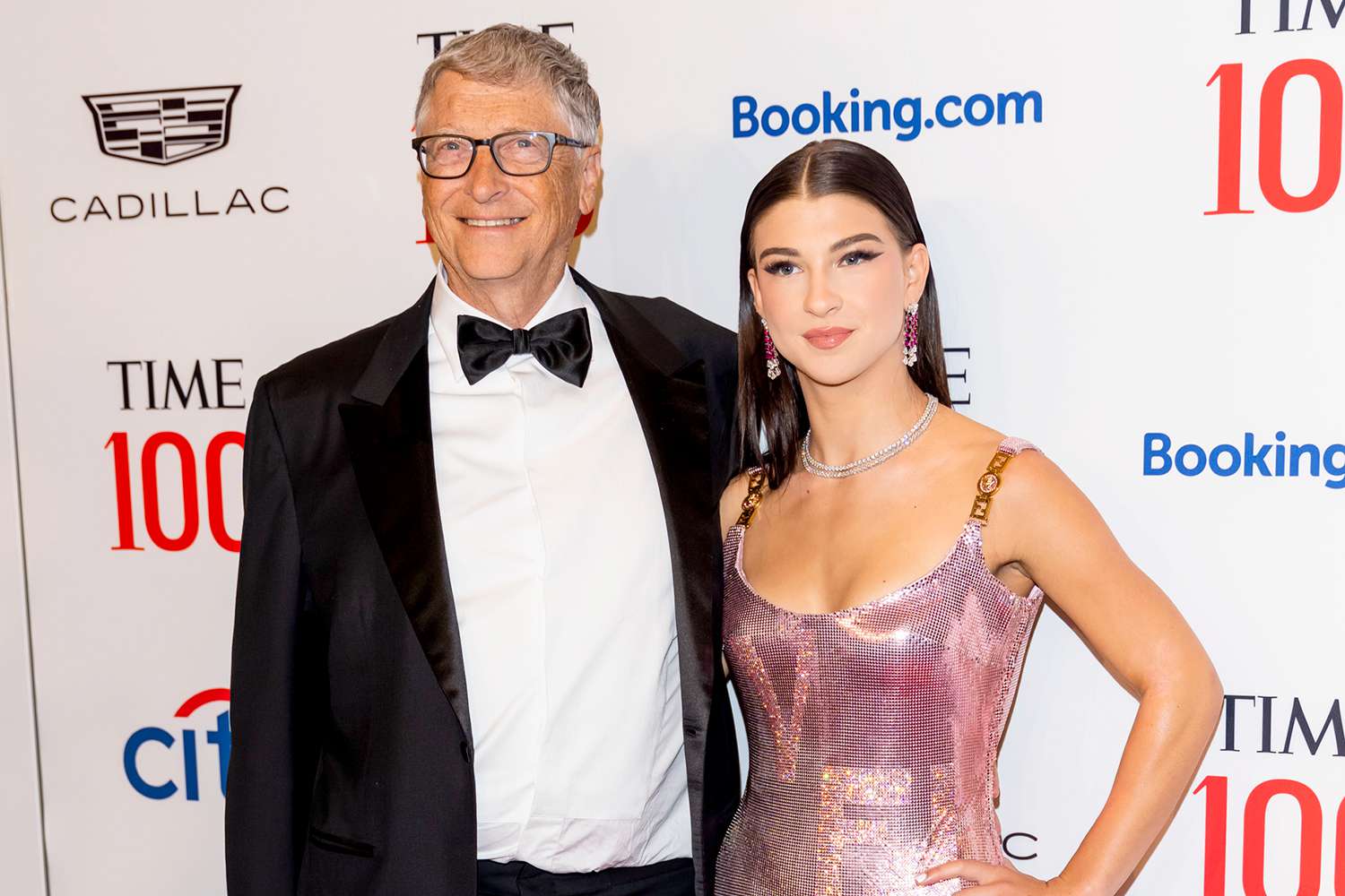 Bill Gates (L) and Phoebe Gates attend the 2022 Time 100 Gala at Frederick P. Rose Hall, Jazz at Lincoln Center on June 08, 2022 in New York City. 