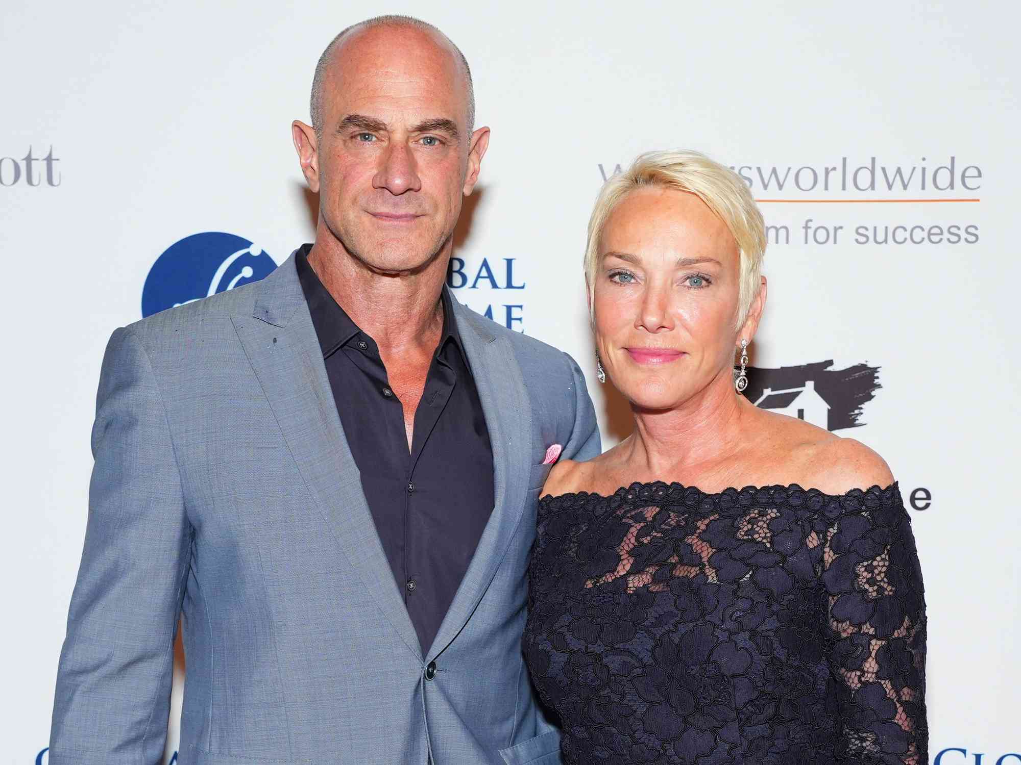 Chris Meloni and Sherman Williams at Global Lyme Alliance Global Gala on October 13, 2022 in New York City.
