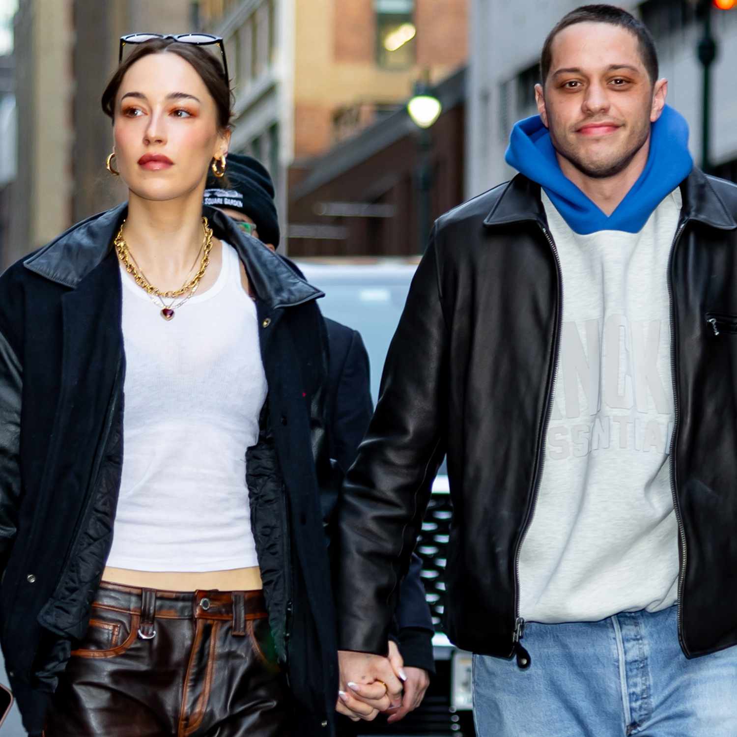 Pete Davidson and Elsie Hewitt