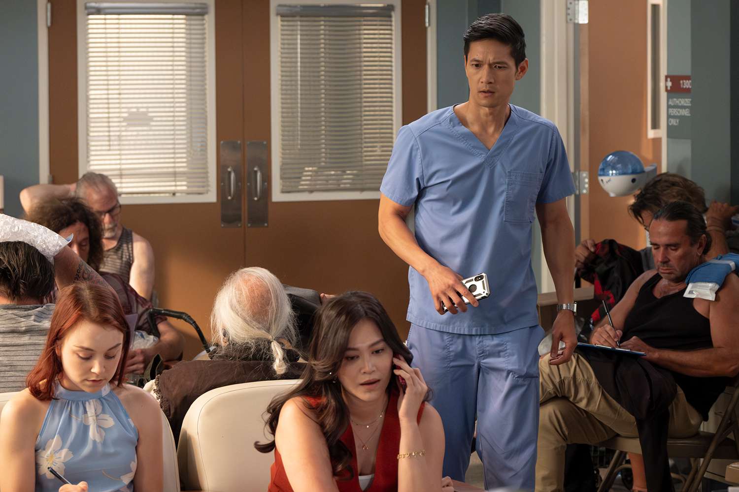 Dianne Doan and Harry Shum Jr. in Grey's Anatomy