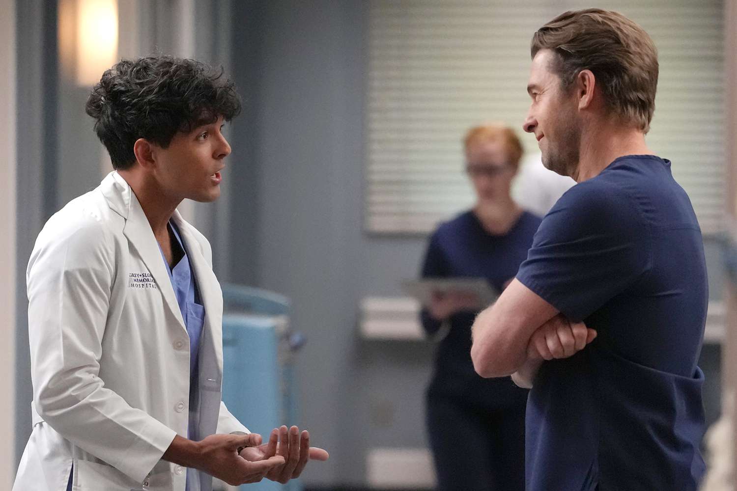 Niko Terho and Scott Speedman in Grey's Anatomy