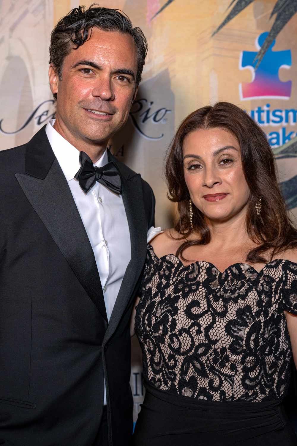 Danny Pino and Lilly Pino at Autism Speaks Gala on October 24, 2024 in Los Angeles, California.