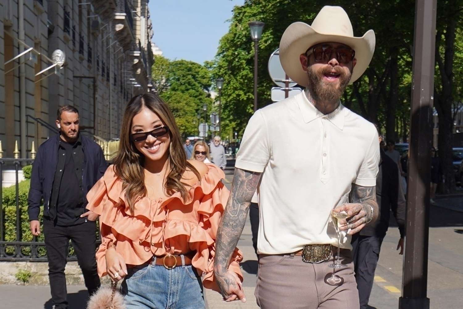 Post Malone and Christy Lee
