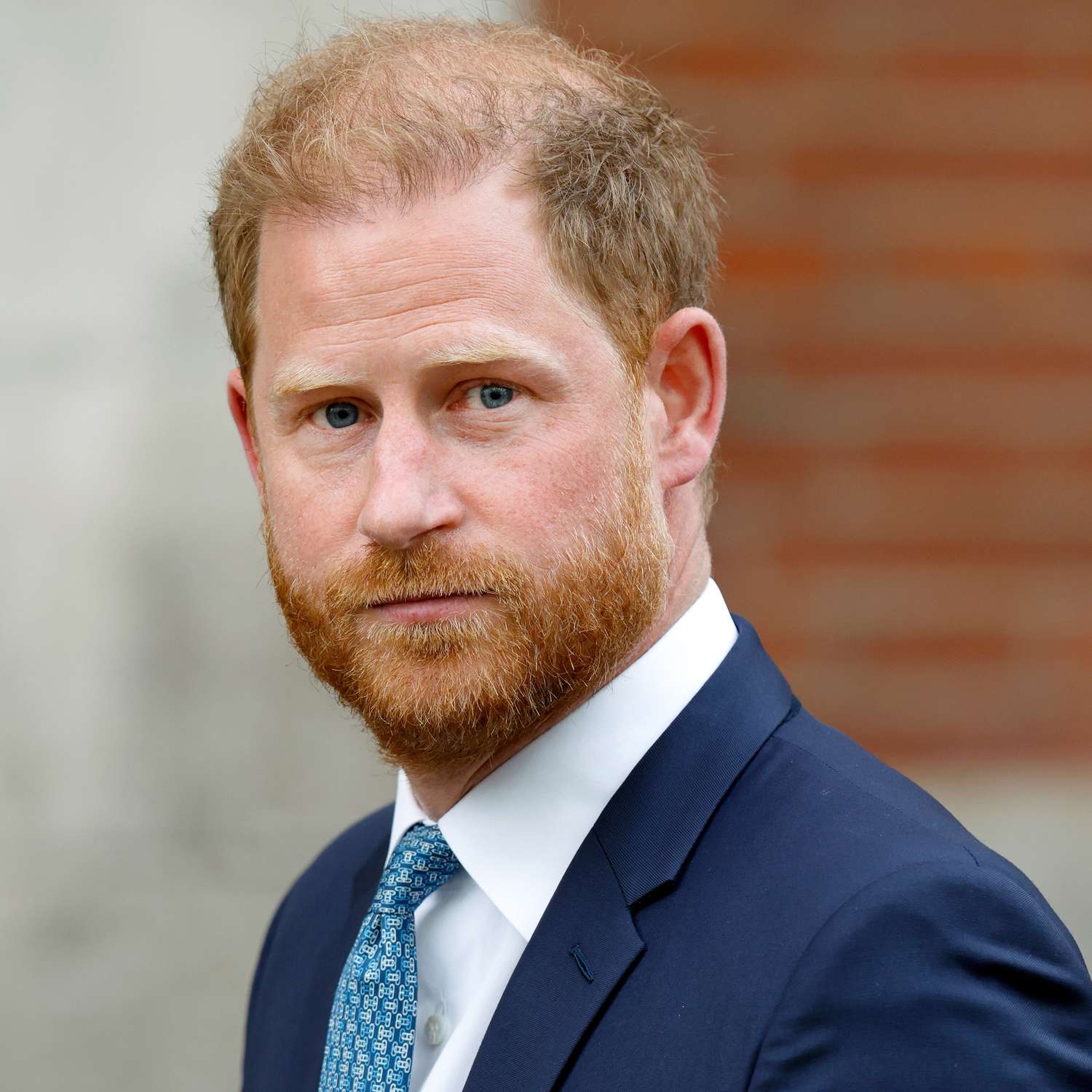 Prince Harry, Duke of Sussex departs after attending a Court of Appeal hearing regarding his security at the Royal Courts of Justice 